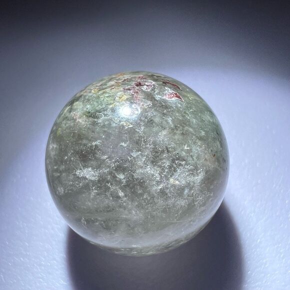 Garden Quartz Crystal Marble Sphere (#7) - Picture 7 of 12